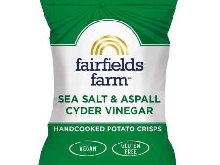 FAIRFIELDS FARM CRISPS SALT & VINEGAR (40g) x 36 Online Sale