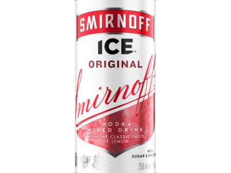 SMIRNOFF ICE CANS (250ml) x 12 For Cheap