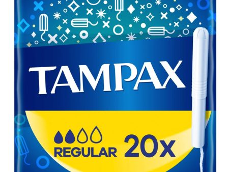 TAMPAX REGULAR (20 pack) x 8 Fashion