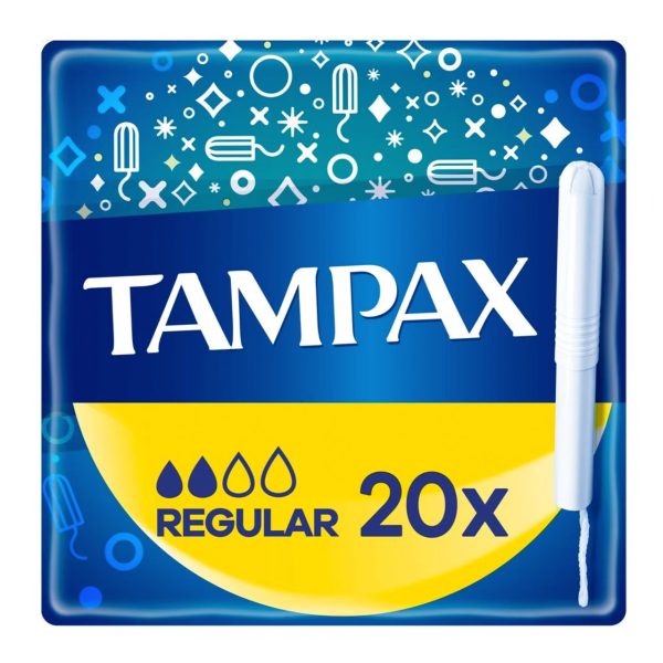 TAMPAX REGULAR (20 pack) x 8 Fashion