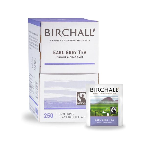 BIRCHALL EARL GREY ENV PLANT BASED TEA BAGS (250 bags) on Sale