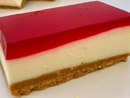 Cakes By Sweethearts Raspberry Jelly Cheesecake Slice Online