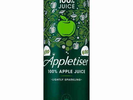 APPLETISER SPARKLING APPLE JUICE CANS (250ml) x 24 Cheap