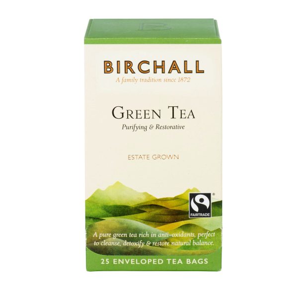 BIRCHALL GREEN TEA BAGS (25 bags) Supply