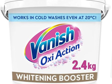 VANISH OXI ACTION CRYSTAL WHITE STAIN REMOVER (2.4kg) For Discount