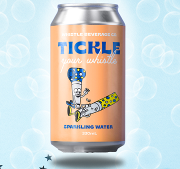 Whistle Beverage Co Tickle Your Whistle Sparkling Water 330ml Online Sale