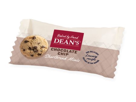 DEANS CHOCOLATE CHIP SHORTBREAD (1 pack) x 100 Online now