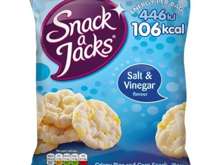 SNACK A JACKS SALT & VINEGAR (26g) x 24 Cheap