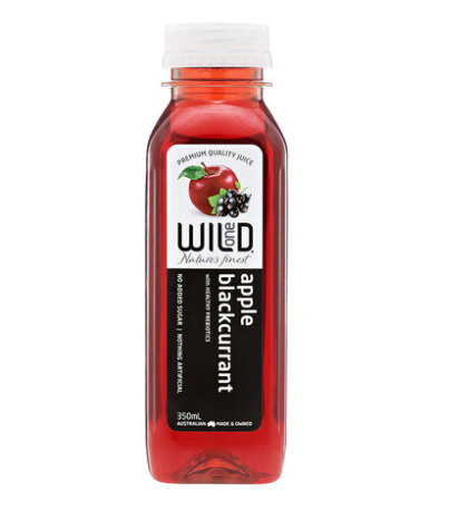 Wild One Premium Apple Blackcurrant Juice PET Hot on Sale