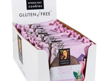 Byron Bay Gluten Free Triple Choc Fudge Cookies Individually Wrapped on Sale