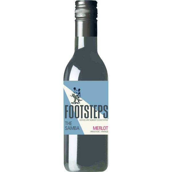 FOOTSTEPS MERLOT PAYS D OC (187ml) Fashion