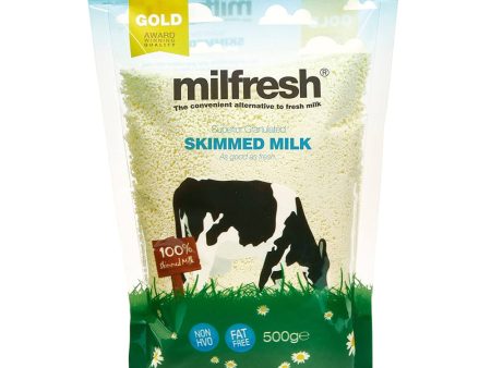 MILFRESH GOLD GRANULATED SKIMMED MILK (500g) x 10 Fashion