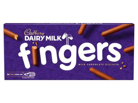 CADBURY MILK CHOC FINGERS (150g) x 20 Discount