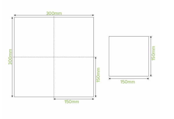 ***ALL NEW LOW PRICE*** BioPak 2 Ply 1 4 Fold White Lunch BioNapkin For Cheap