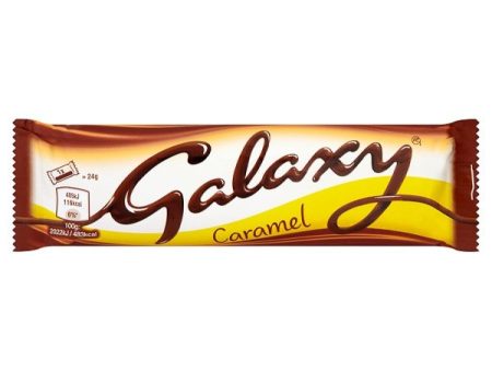 GALAXY CARAMEL BARS (48g) x 24 For Sale