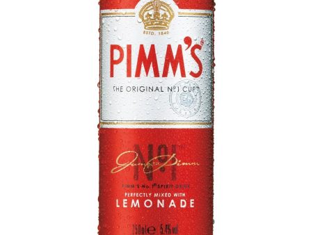 PIMM S & LEMONADE CANS (250ml) x 12 Online Sale