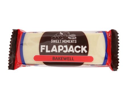 SWEET MOMENTS  BAKEWELL FLAPJACK (80g) x 30 Online now