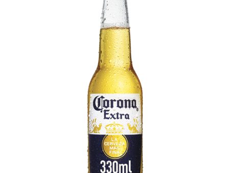 CORONA EXTRA BEER - GLASS BOTTLES (330ml) x 24 Supply