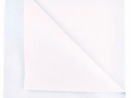 AIRLAID 40cm WHITE NAPKINS x 500 Fashion