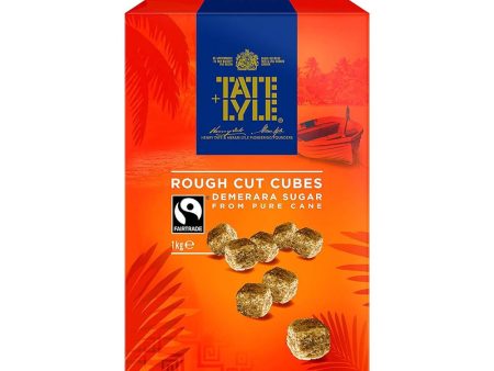 TATE & LYLE DEMERARA FAIRTRADE ROUGH CUT SUGAR CUBES (1KG) Sale