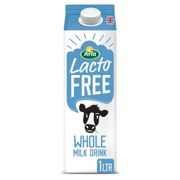 ARLA LACTOFREE WHOLE DAIRY MILK (1L) Hot on Sale