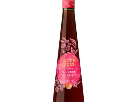 BOTTLEGREEN SUMMER RASPBERRY CORDIAL (500ml) Discount