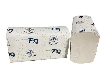 FIG SUGARCANE 2 PLY HAND TOWELS (2400) Sale