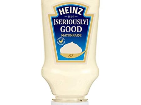 HEINZ SERIOUSLY GOOD MAYONNAISE SQUEEZY TUBS (220g) x 10 Sale