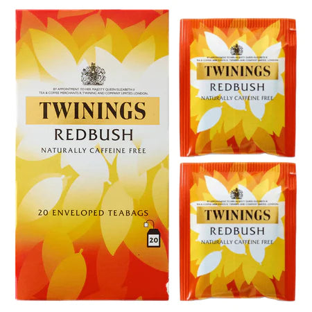 TWININGS REDBUSH TAG & ENVELOPE TEA BAGS (20 bags) Online Sale