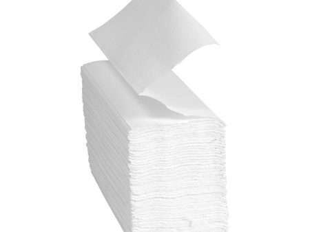 Z FOLD HAND TOWEL WHITE 2PLY Fashion