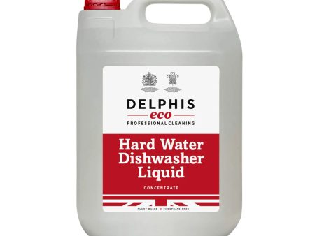 DELPHIS ECO HARD WATER DISHWASHER LIQUID CONCENTRATE (5 litres) Discount