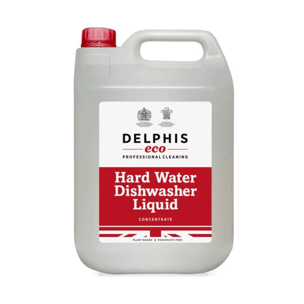 DELPHIS ECO HARD WATER DISHWASHER LIQUID CONCENTRATE (5 litres) Discount