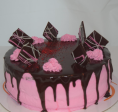 Marks Quality Cakes 9  Choc Strawberry Cream Cake Supply