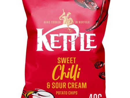 KETTLE CHIPS SWEET CHILLI (40g) x 18 Cheap