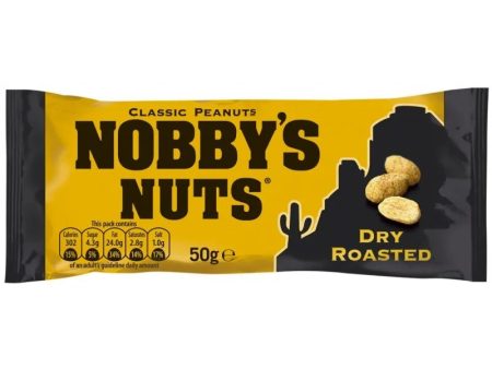 NOBBYS NUTS CLASSIC DRY ROASTED PEANUTS (50g) x 24 Online