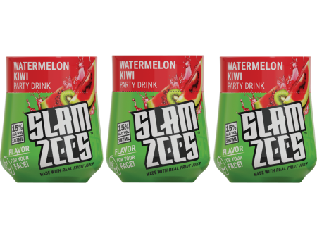 *** SlamZees Watermelon Kiwi (3x200mL) Online