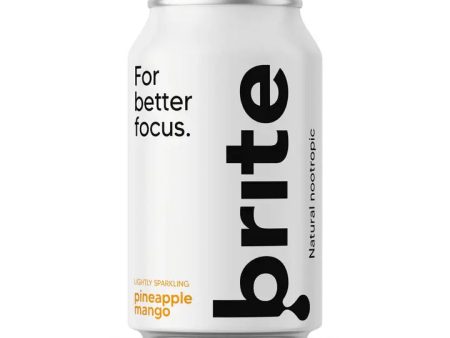 BRITE PINEAPPLE MANGO CANS (330ml) x 24 Fashion