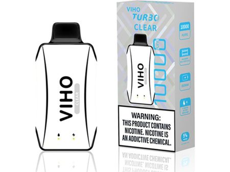 VIHO Turbo Clear 10K Puffs 5% Cheap