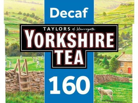 YORKSHIRE TEA DECAF TEA BAGS (160 bags) Online now