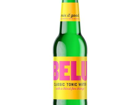 BELU CLASSIC TONIC WATER GLASS BOTTLES (200ml) x 24 on Sale