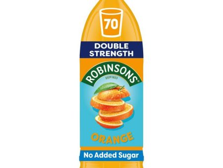 ROBINSONS DOUBLE CONCENTRATE NO ADDED SUGAR ORANGE (1.75L) Online