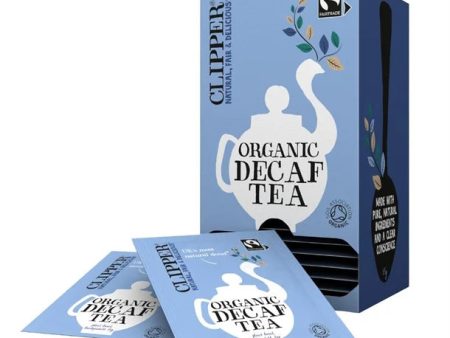 CLIPPER FAIRTRADE ENVELOPED AND TAGGED ORGANIC DECAF EVERYDAY TEA (25 bags) For Discount