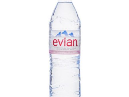 EVIAN SPRING WATER - PLASTIC BOTTLES (1.5L) x 8 Hot on Sale