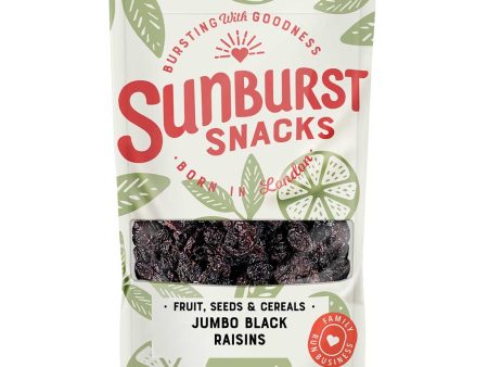 SUNBURST JUMBO BLACK RAISINS (220g) x 10 Hot on Sale