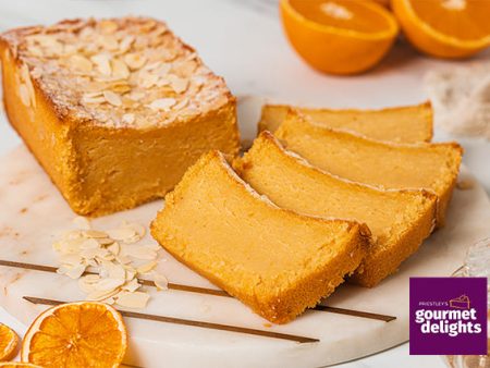 Priestley s Gluten Free & Dairy Free Orange & Almond Loaf For Discount