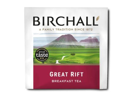 BIRCHALL GREAT RIFT BREAKF BLEND PLANT BASED ENVELOPED PRISM (200 TEA BAGS) x 1 Online Sale