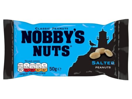 NOBBYS NUTS CLASSIC SALTED PEANUTS (50g) x 24 Online