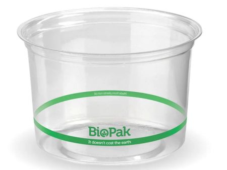 Biopak 500ml Clear Biobowl For Cheap