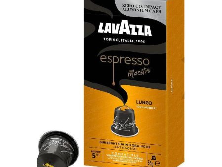 NESPRESSO LAVAZZA ESPRESSO MAESTRO LUNGO CAPS (10 Capsules) x 10 For Cheap