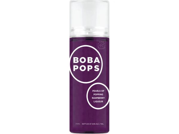 ***Boba Pops Raspberry Liquor (375mL) For Discount